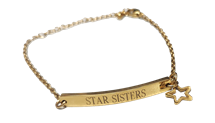 OES Star Engraved Bracelet
