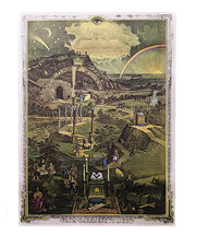 Masonic Print Darkness To Light