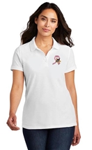 A Chapter Short Sleeve Pique Polo Shirt