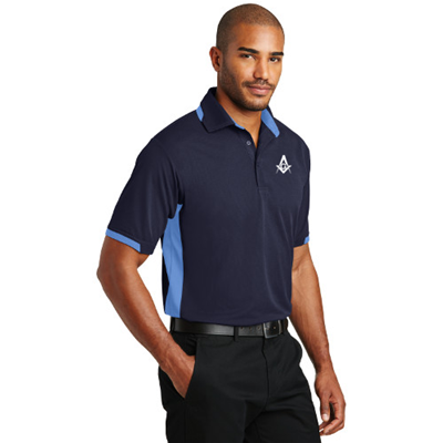 Dry zone colorblock polo