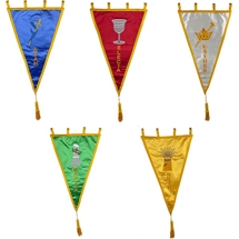 O.E.S. Pennant Station Banners - Set of 5