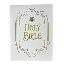 Eastern Star Altar Bible White