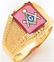 Masonic Ring - 9938 - open back