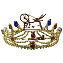 Heroines of Jericho Crown - Goldtone