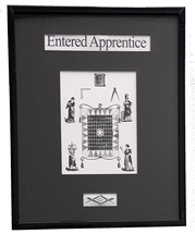 Entered Apprentice Print in mat