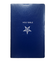NKJV Bible w/ OES Emblem - Sold AS IS