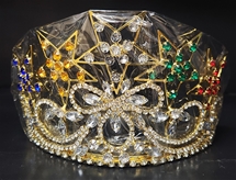 OES Goldtone Crown - Sold AS IS