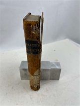 Draper's Chemistry - Notes from student in 1860