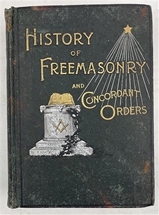 History of  Freemasonry and Concordant Orders - Sold As IS