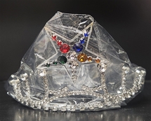 OES Silvertone Tiara - Sold AS IS