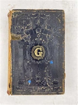 General History, Cyclopedia, and Dictionary of Freemasonry  1871 Macoy Cover separated no back cover