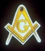 Masonic Patch -Large Square & Compass 