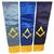 Masonic Embroidered Altar Bible markers - Set of 3