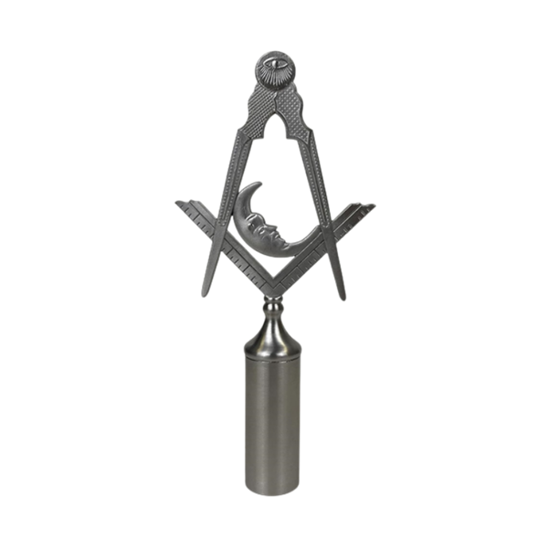Masonic Rod Tops -  Jr. Deacon - Matte Finish
