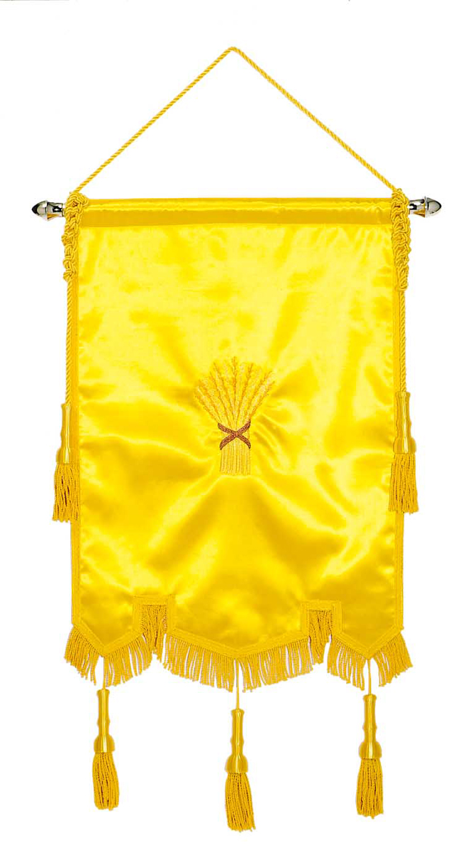 O.E.S. Oblong Station Banners  with Star Point Emblems and Names