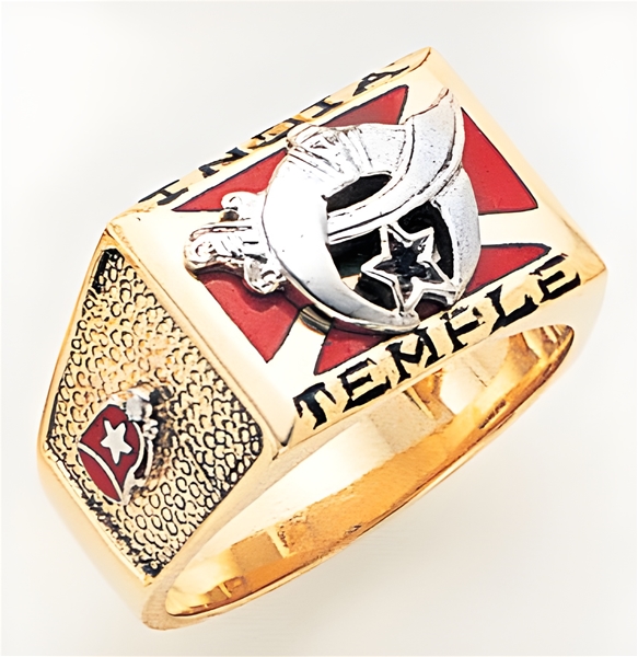 Masonic Shrine Ring Macoy Publishing Masonic Supply 3266