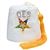 Handcrafted Pure White Felt OES Fez with Vents