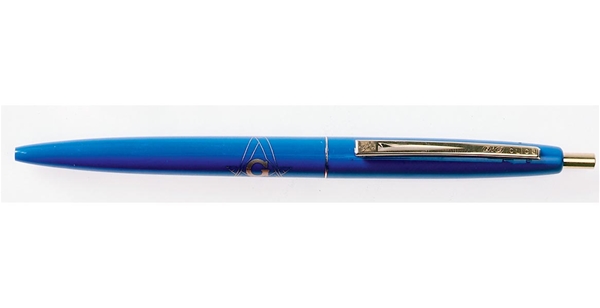 Blue Masonic pen