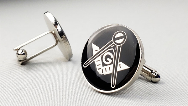 Masonic cuff links