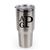 BOSS 32 OZ MONOGRAM STAINLESS STEEL THERMAL TUMBLER