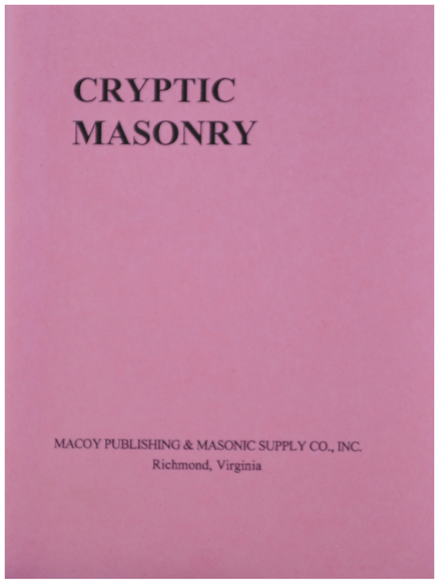 Cryptic Masonry