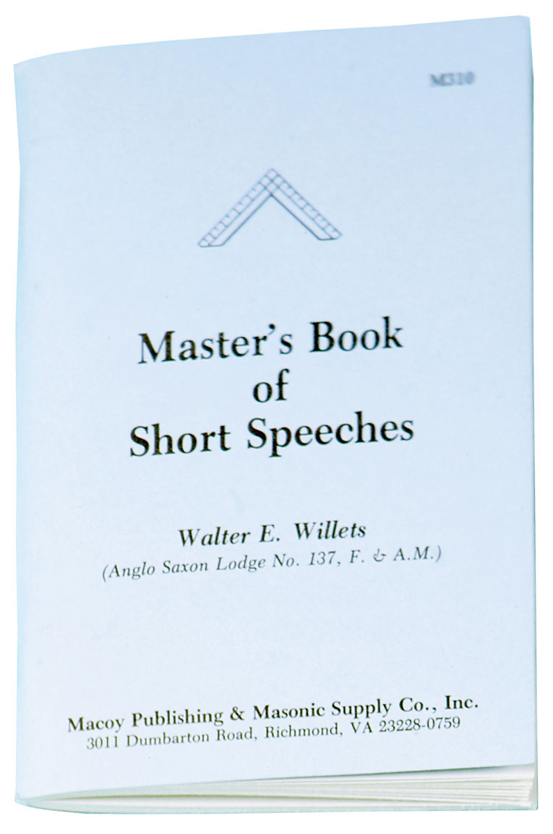 Master's Book of Short Speeches