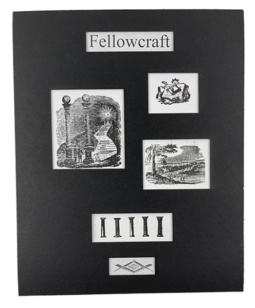 Fellow Craft Print Set in mat