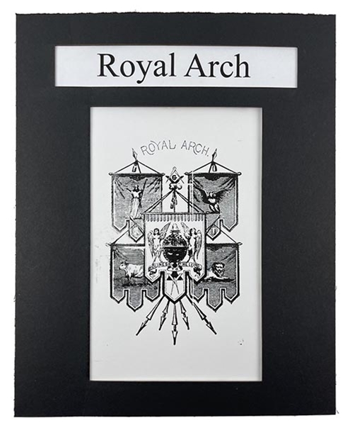 Royal Arch Handcrafted Print in Mat