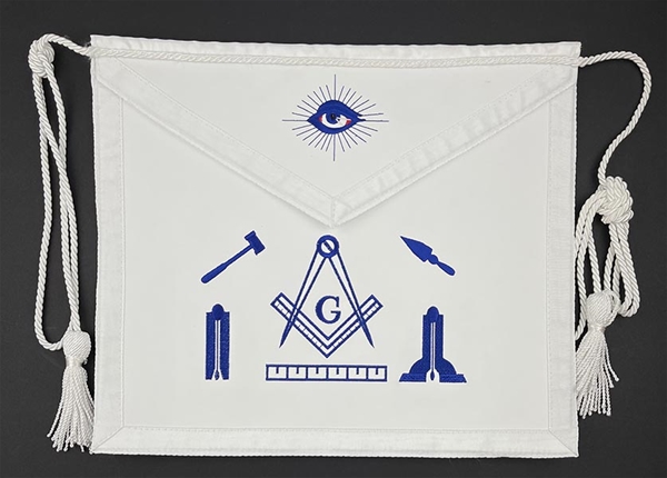 Leather MM Apron w/ Working Tools on Body CLEARANCE