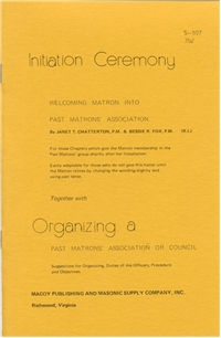 INITIATION PM ASSOCIATION